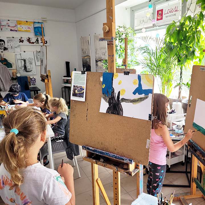 Dzieci i wakacyjny rysunek w Katowicach 2022