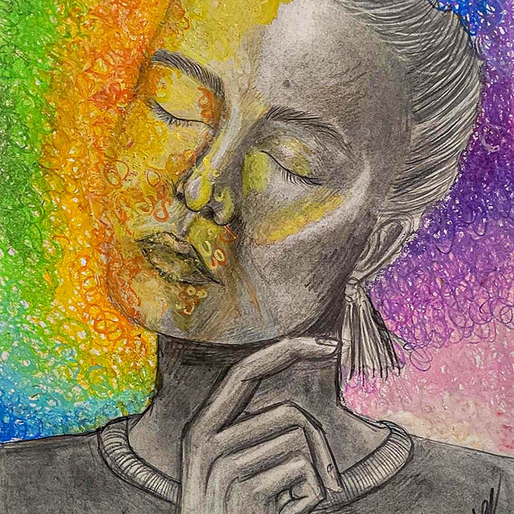 Plakat 1 Tajniki Pasteli Suchej, Węgla, Sepii i Pasteli Olejnej w Wakacje 2026