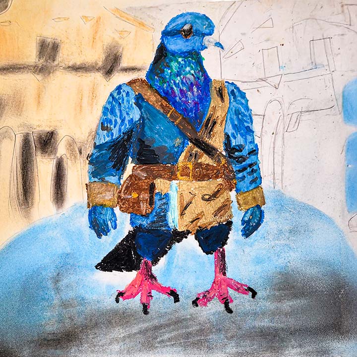 Plakat 4 Tajniki Pasteli Suchej, Węgla, Sepii i Pasteli Olejnej w Wakacje 2026